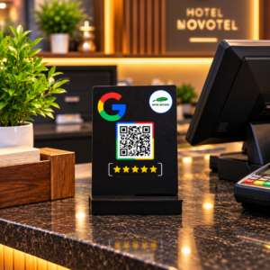 Magical Black QR Stand